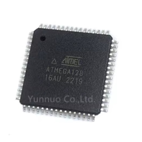 MCU ATMEGA128 New original electronic component IC MCU 8BIT 128KB FLASH 64TQFP microcontroller ATMEGA128-16AU - Image 1