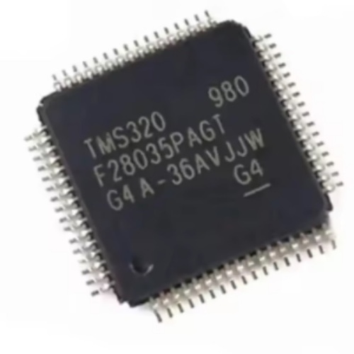 New Original TMS320F28035PAGT 32-bit MCU with 60MHz 128KB flash TMS320F28035PAGTR in stock TMS320F28035 TQFP64 - Image 1