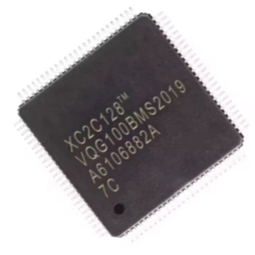 Original New XC2C128 7VQG100C electronic components CPLD ic chip XC2C128 7VQG100C integrated circuit - Image 1