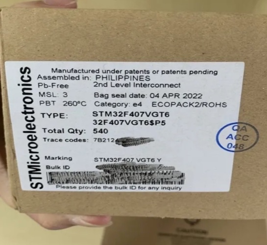 STM32F407VGT6TR Other Ics Chip New And Original Integrated Circuits Electronic Components Microcontrollers Processors - Image 4