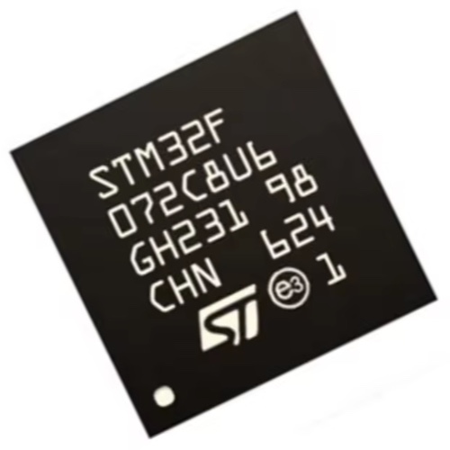 Original New STM32F072C8U6 IC MCU 32BIT 64KB FLASH 48UFQFPN STM32F072C8U6TR in stock - Image 1
