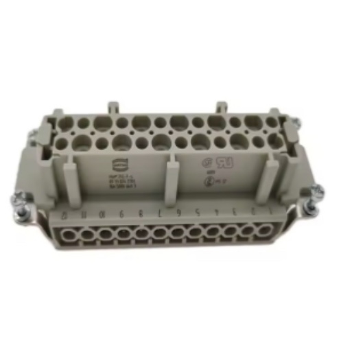 HARTING Han E 24 Pos. M Insert Screw harting male connector - Image 1