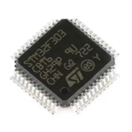STM32F303CBT6 new original STM32F3 Microcontroller STM32F303CBT6TR in stock IC MCU 32BIT 128KB FLASH 48LQFP - Image 1