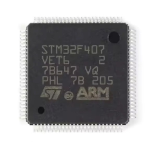 Original New STM32F407VET6 microcontroller in stock STM32 IC MCU integrated circuit STM32F407VET6TR LQFP100 - Image 1