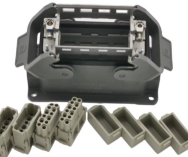 New HARTING product 2 Levers Han B Base Panel - Image 1