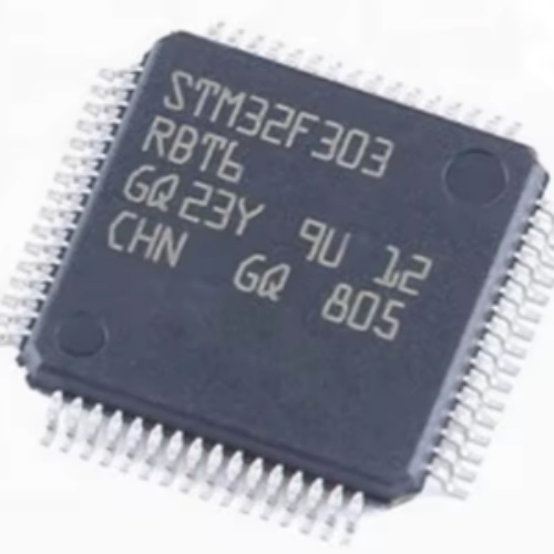 Original New LQFP64 FLASH chip STM32F303RBT6 in stock IC MCU STM32F303RBT6TR Microcontroller 32BIT 128KB - Image 1