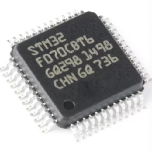 Original New STM32F070CBT6 ic MCU chip lqfp48 microcontroller STM32F070CBT6TR integrated circuit - Image 1