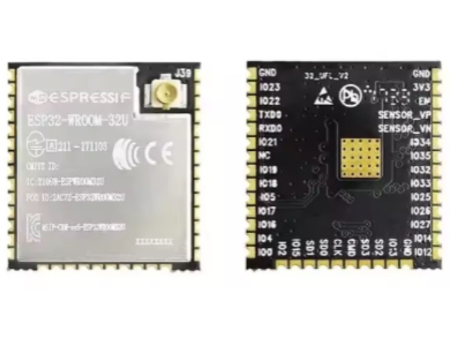 Transceiver Module ESP32-WROOM-32U-N4 original new electronic components ESP32-WROOM-32U WiFi 2.4GHz ~ 2.5GHz - Image 1