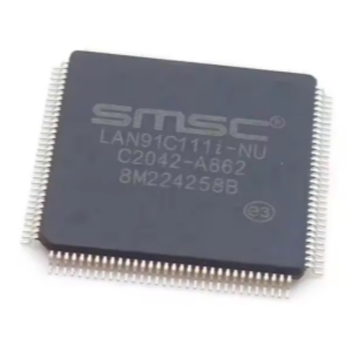 New Original LAN91C111I-NU integrated circuit Ethernet Controller ic chip LAN91C111I-NU electronic components - Image 1