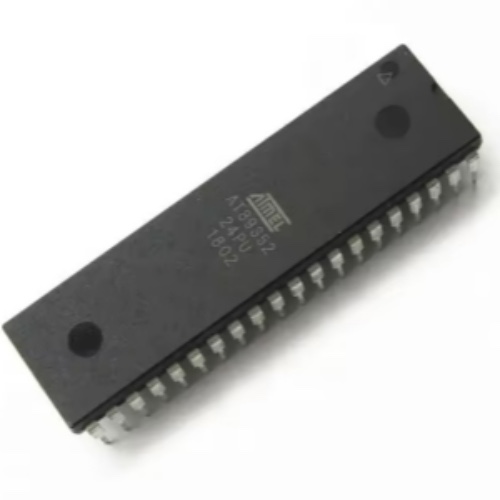 AT89S52-24PU original new 8bit microcontroller ic AT89S52-24 electronic components DIP-40 mcu chip at89s52 - Image 1