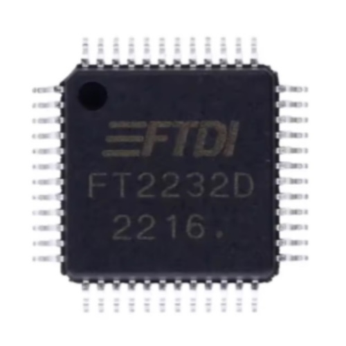 Original New FT2232D-REEL integrated circuit USB bridge FT2232D electronic components ic chip FT2232D-TRAY - Image 1