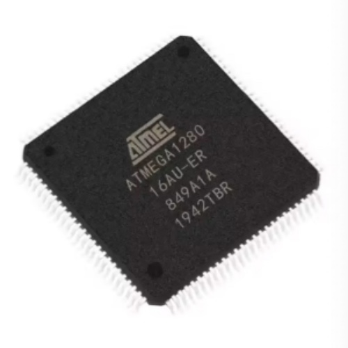 Original New ATMEGA1280-16AU microcontroller ic mcu chip ATMEGA1280-16AUR 8bit flash electronic components atmega1280 TQFP100 - Image 1