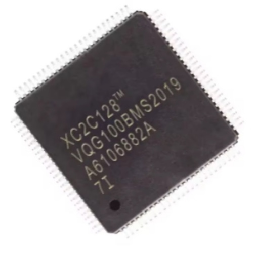 Original New XC2C128 7VQG100I integrated circuit CPLD ic chip xc2c128 7vqg100i electronic components - Image 1