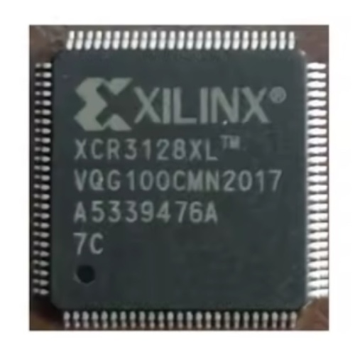Original New XCR3128XL 7VQG100C integrated circuit CPLD ic chip xcr3128xl 7vqg100c electronic components - Image 1
