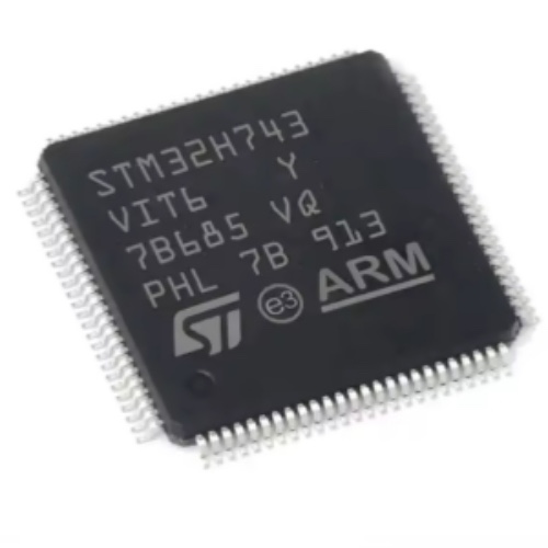 Original New STM32H743VIT6 LQFP100 IC MCU STM32H743VIT6TR integrated circuit STM32H7 Microcontroller chip 32BIT 2MB FLASH IC - Image 1