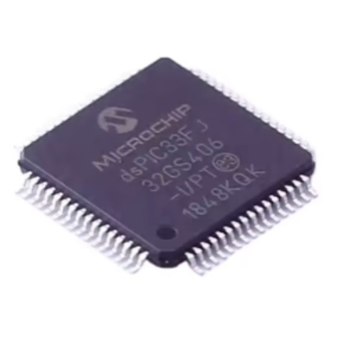 Microcontroller ic DSPIC33FJ32GS406-I/PT original new electronic components MCU chip DSPIC33FJ32GS406T-I/PT - Image 1
